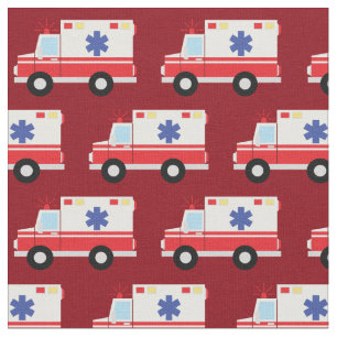 Tecido Veículos de emergência EMT ambulantes