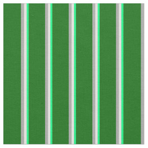 Tecido Verde, Amarelo Claro, Cinzas Escuras e Linhas Verd