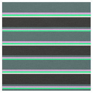 Tecido Verde, ameixa, Cinza Escuro, Preto e Branco