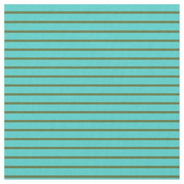 Tecido Verde Azul Escuro e Linhas Turquesas (Detalhe)