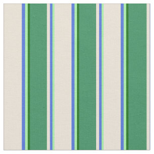 Tecido Verde, Azul Real, Bisque, Verde marinho e Verde Es