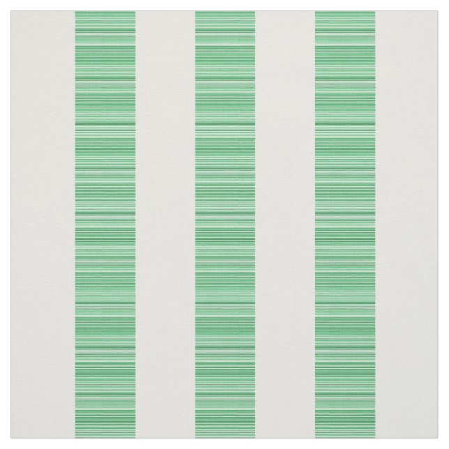 Tecido Verde Branco Vertical Modern Strips (Modelo)
