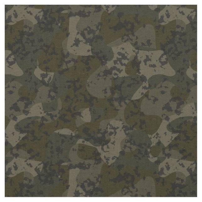 Tecido Verde camuflado abstrato (Detalhe)