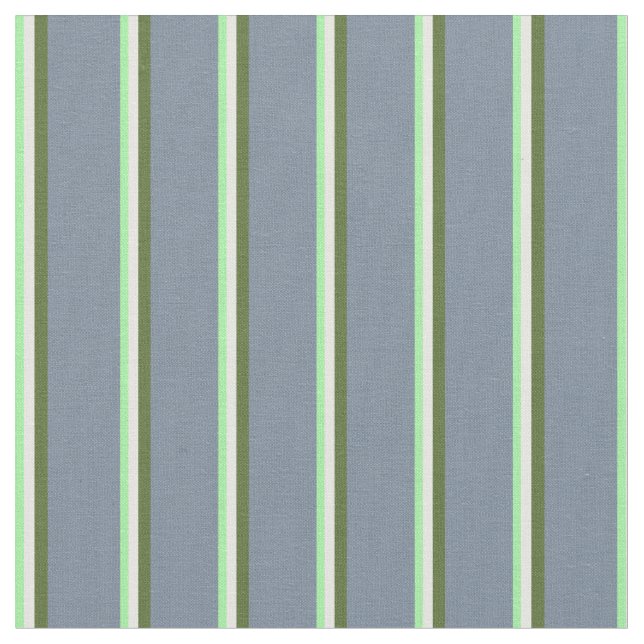Tecido Verde, Creme de Mint, Verde Azul E Cinza Leve (Detalhe)