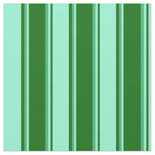 Tecido Verde Escuro, Aquamarino e Linhas Verde Marinhas