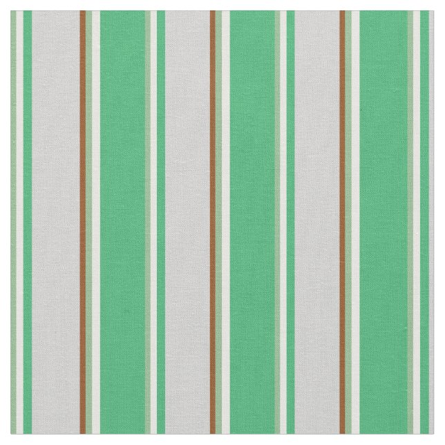 Tecido Verde-escuro, branco, verde-marinho, Cinzas e cast (Detalhe)