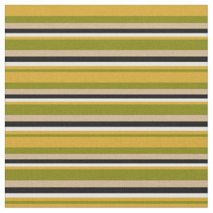 Tecido Verde, Goldenrod, Amarelo claro, Preto e Tom
