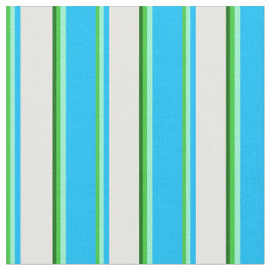 Tecido Verde limão, Aquamarine, Azul, Branco e Verde Escu