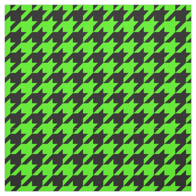 Tecido Verde limão, Padrão de som preto nº 2M (Modelo)