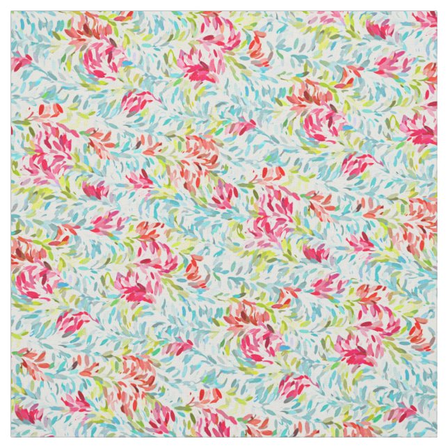 Tecido Verde limão Vermelho Cor-de-Rosa Azul Turquesa - P (Modelo)