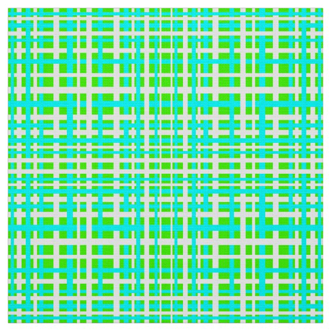 Tecido Verde & listras de bloqueio do Aqua (Modelo)