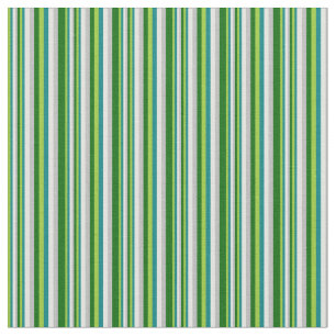 Tecido Verde, Teal, Ciano Claro, Cinzas e Verde Escuro