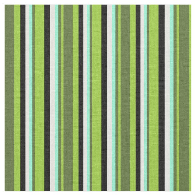 Tecido Verde, Verde-Oleícola, Aquamarino, Creme-Mint e Pr (Detalhe)