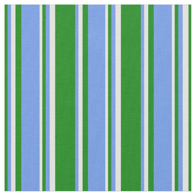 Tecido Verdes, Azul de Cornflower e Linhas Células Claro (Detalhe)