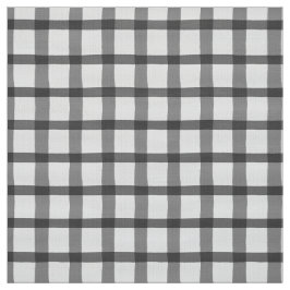 Tecido Verificação de Cinza Xadrez de Buffalo