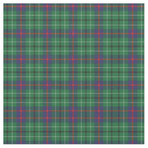 Tecido Verificação Verde do Padrão de Xadrez de Tartan Cl