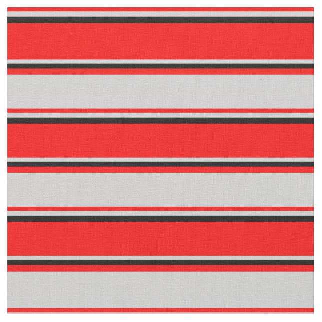 Tecido Vermelho, Cinzas Claras e Banhas Pretas (Detalhe)