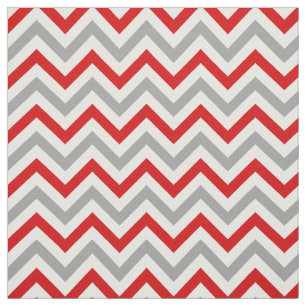 Tecido Vermelho, Cinzas De Boca, LG Chevron Branco ZigZag