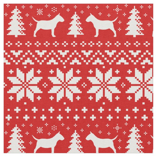 Tecido Vermelho diminuto do teste padrão do Natal dos (Detalhe)