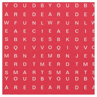 Tecido vermelho do Word Search (Inspiracional)