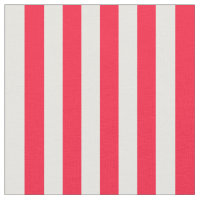 Tecido vermelho e branco