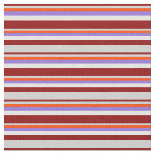 Tecido Vermelho escuro, Cinzas claras, vermelho, roxo e b