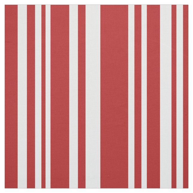 Tecido Vermelho misturado moderno e o branco listram o (Modelo)