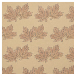 Tecido Vermont Maple Leaf deixa açúcar doce VT Foodie
