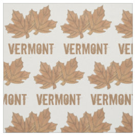 Tecido Vermont Maple Leaf deixa açúcar doce VT Foodie