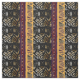 Tecido Vestuário Africano Contemporâneo De Lama