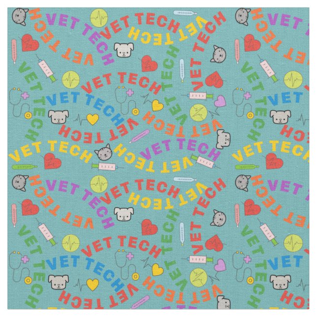 Tecido Vet Tech Teal (Detalhe)