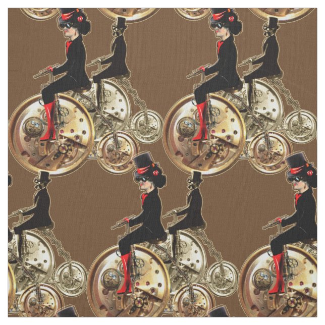 Tecido Viagem de tempo de reprodução de pennyfarthing Ste (Modelo)
