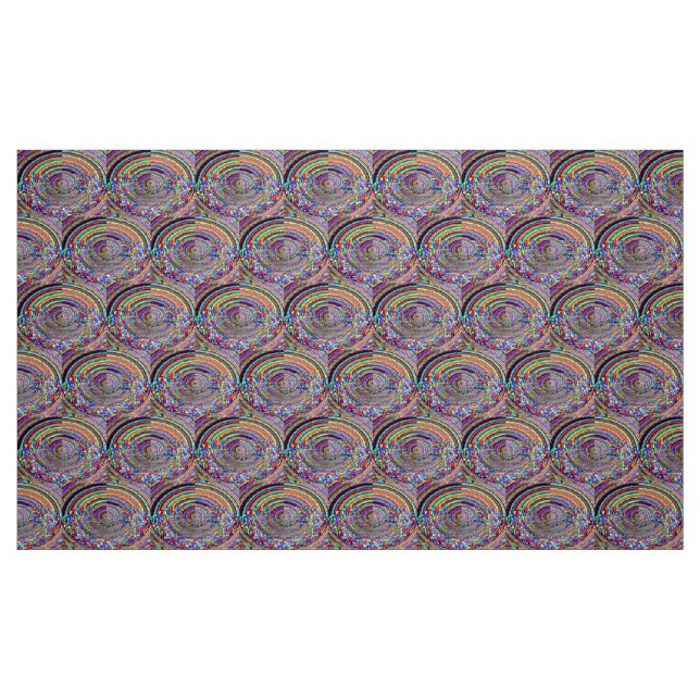 Tecido Viagem Psicodélica (Fat Quarter)