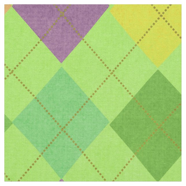 Tecido Vibrant Argyle (Detalhe)