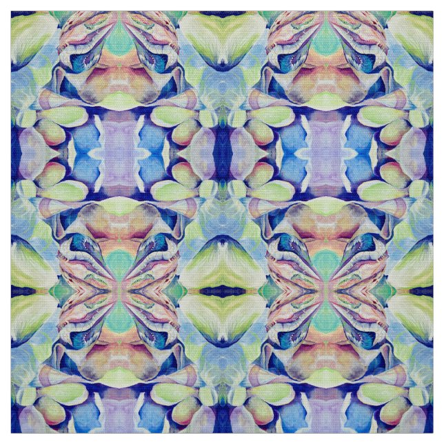 Tecido Vibrante Vibrante de Cor Válida de Água Abstrato (Modelo)