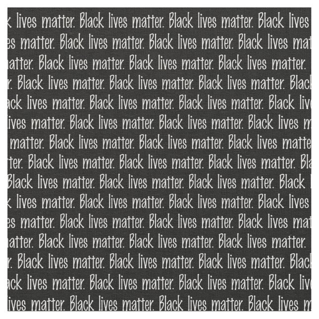 Tecido Vidas Negras Importam (Detalhe)