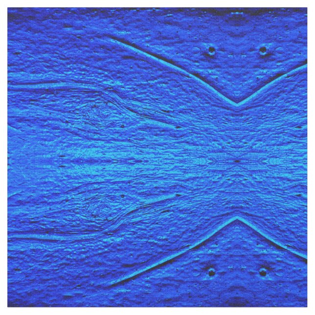 Tecido Vidro Da Igreja Em Azul (Detalhe)