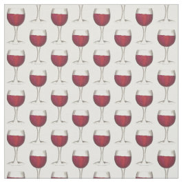 Tecido Vidro de Provando de vinho tinto Maquinaria