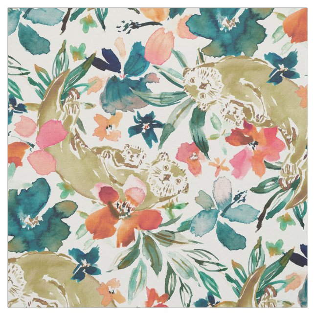 Tecido Vidro Floral Cinto PARADÊMICO (Modelo)