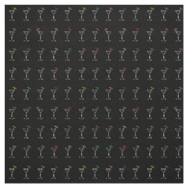 Tecido Vidros de néon legal impressionantes de Martini