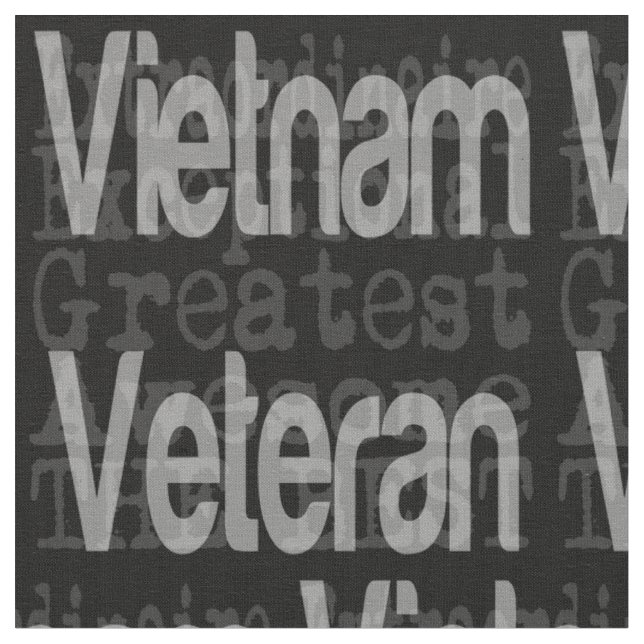 Tecido Vietnam Veterano Extraordinário (Detalhe)