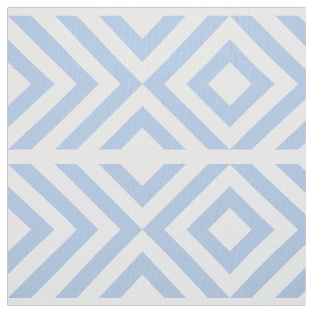 Tecido Vigas azuis e brancas da luz -, diamantes (Modelo)