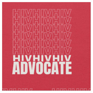 Tecido VIH VIH VIH Advocate para o VIH