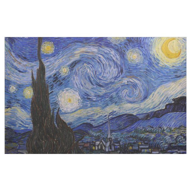 Tecido Vincent Van Gogh - A Noite Estrelada (Jarda)