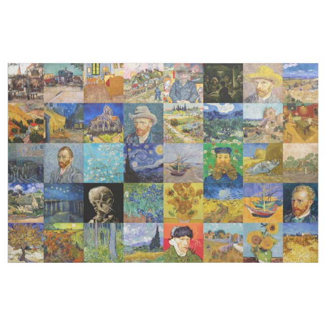 Tecido Vincent van Gogh - Masterworks Mosaic Patchwork (Jarda)