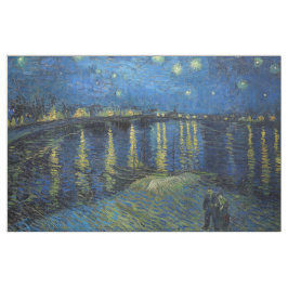 Tecido Vincent van Gogh - Noite Estrelada sobre o Ródano