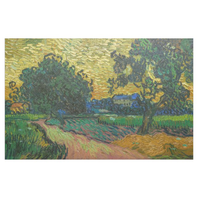 Tecido Vincent van Gogh - Paisagem em Twilight (Jarda)