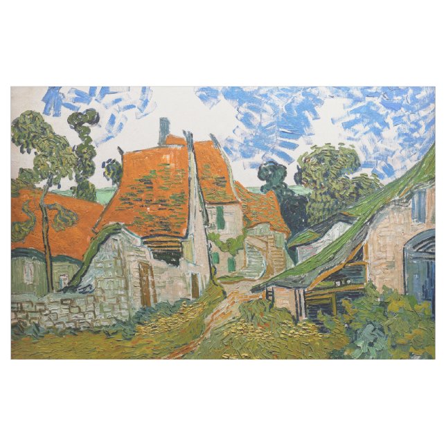 Tecido Vincent van Gogh - Rua Auvers-sur-Oise (Jarda)