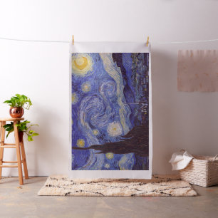 Tecido Vincent Van Gogh Starry Night Vintage Fine Art