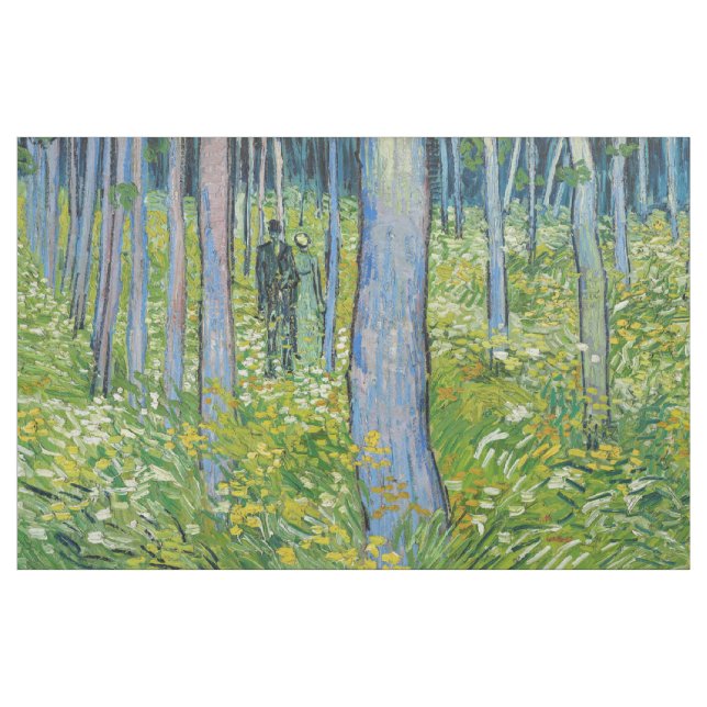 Tecido Vincent van Gogh - Sub-bosque com Duas Figuras (Jarda)